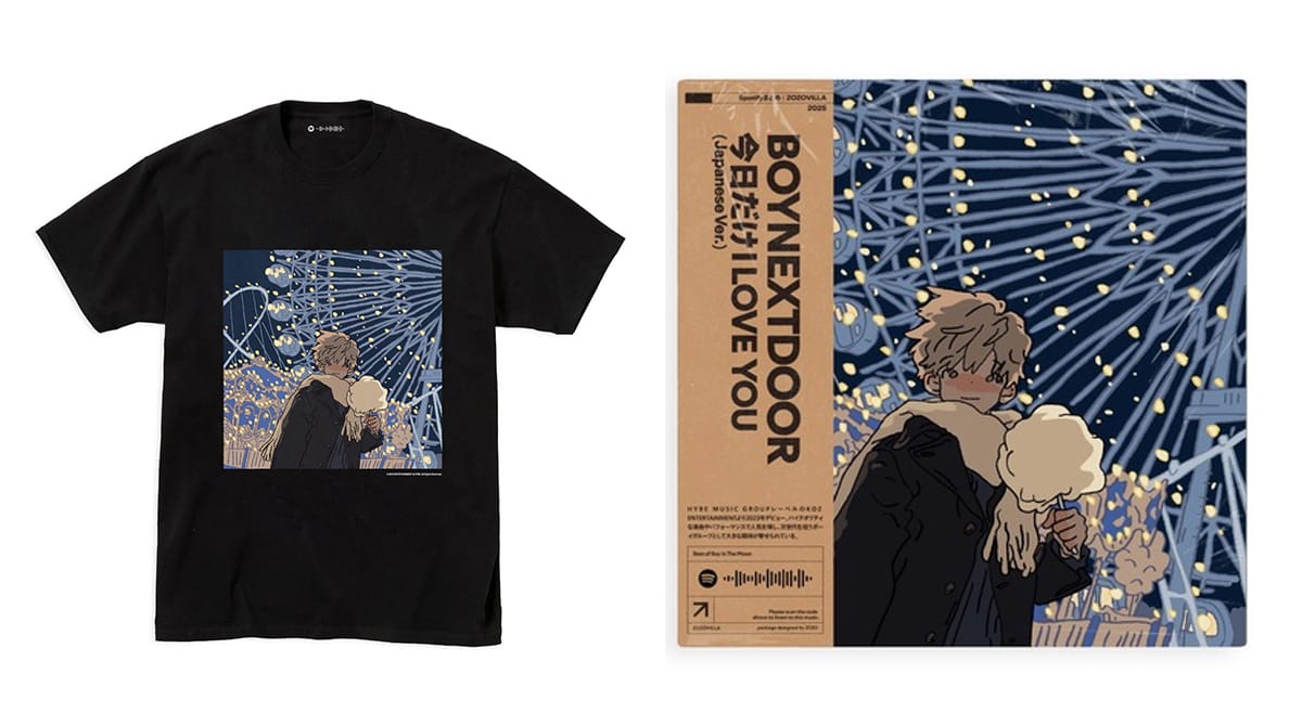 BOYNEXTDOOR Spotify and ZOZO Collaboration Tshirts