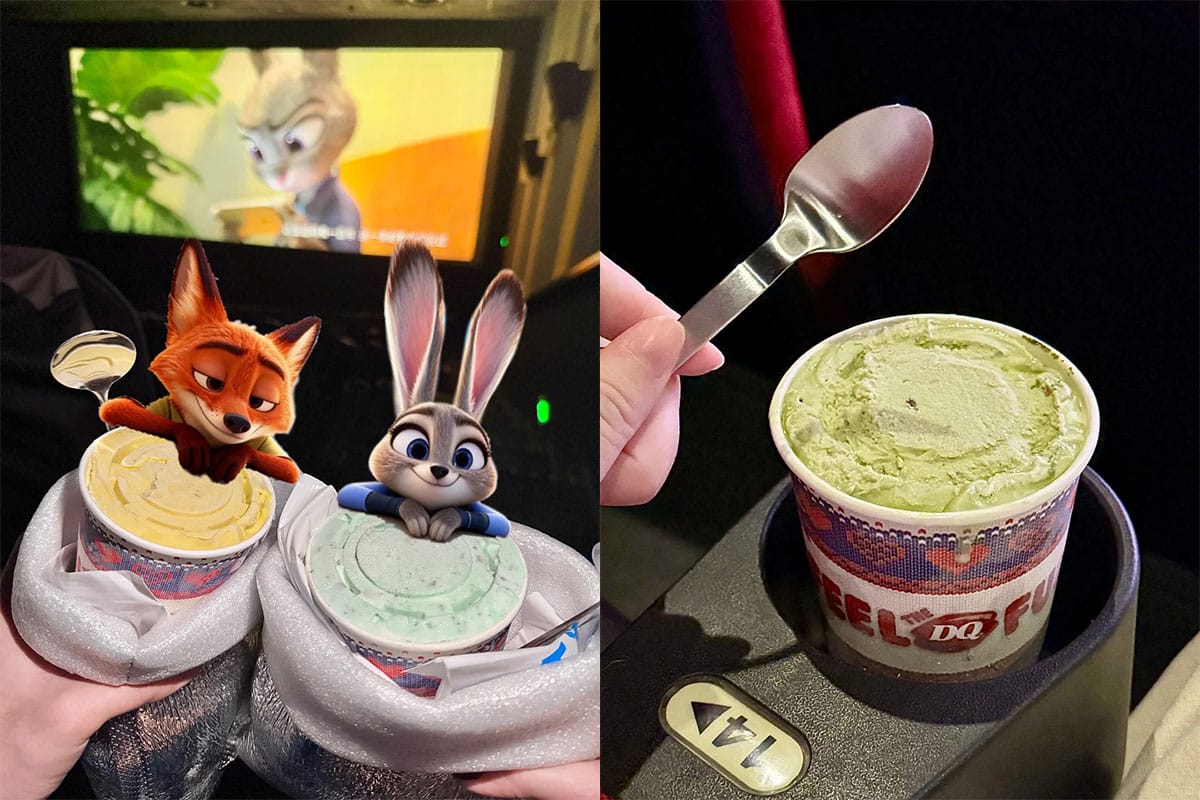 DQ Ice cream in theater
