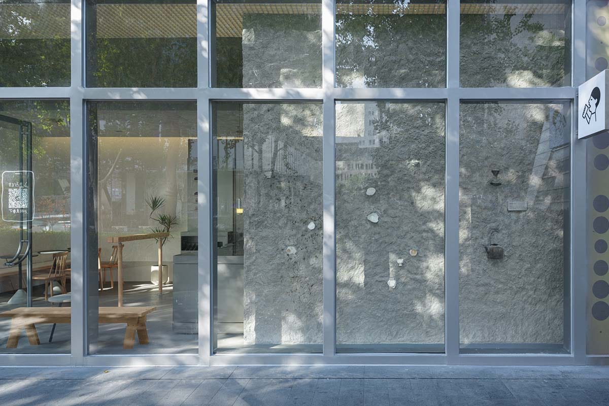 heytea interior wall