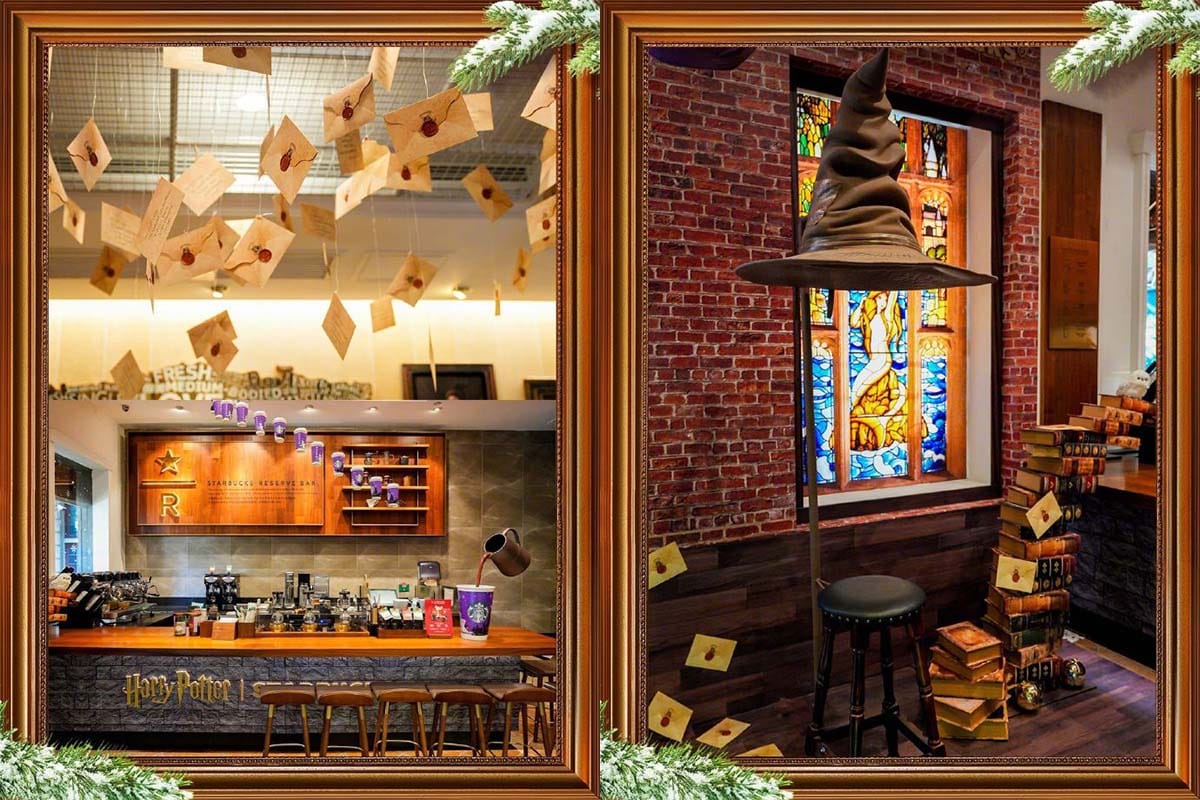 Starbucks China Harry Potter theme interior