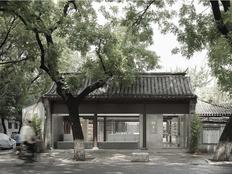 중국 로컬 향수 브랜드 관샤(tosummer)의 베이징 국자감 사합원 지점