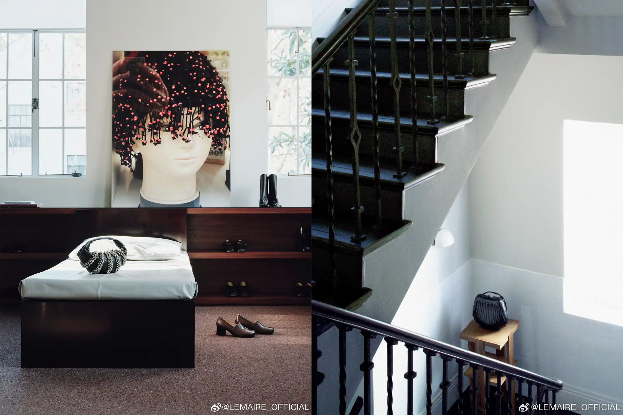 상하이 우캉루에 들어선 르메르 플래그십 스토어 내부 인테리어. 1933년 옛 주택을 개조.