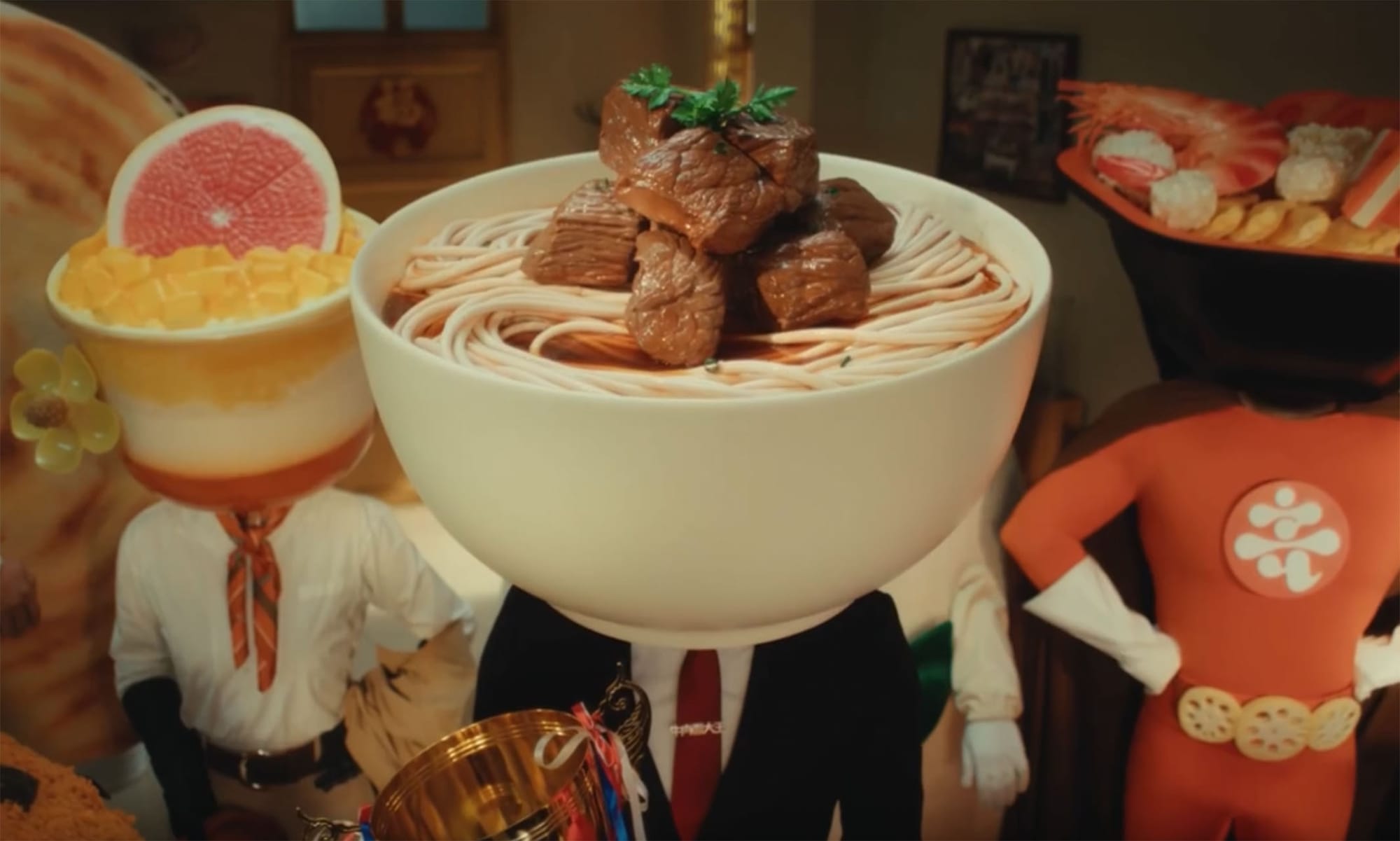 메이투안 와이마이(美团外卖) 배달 음식 중 리선생의 우육면 사진